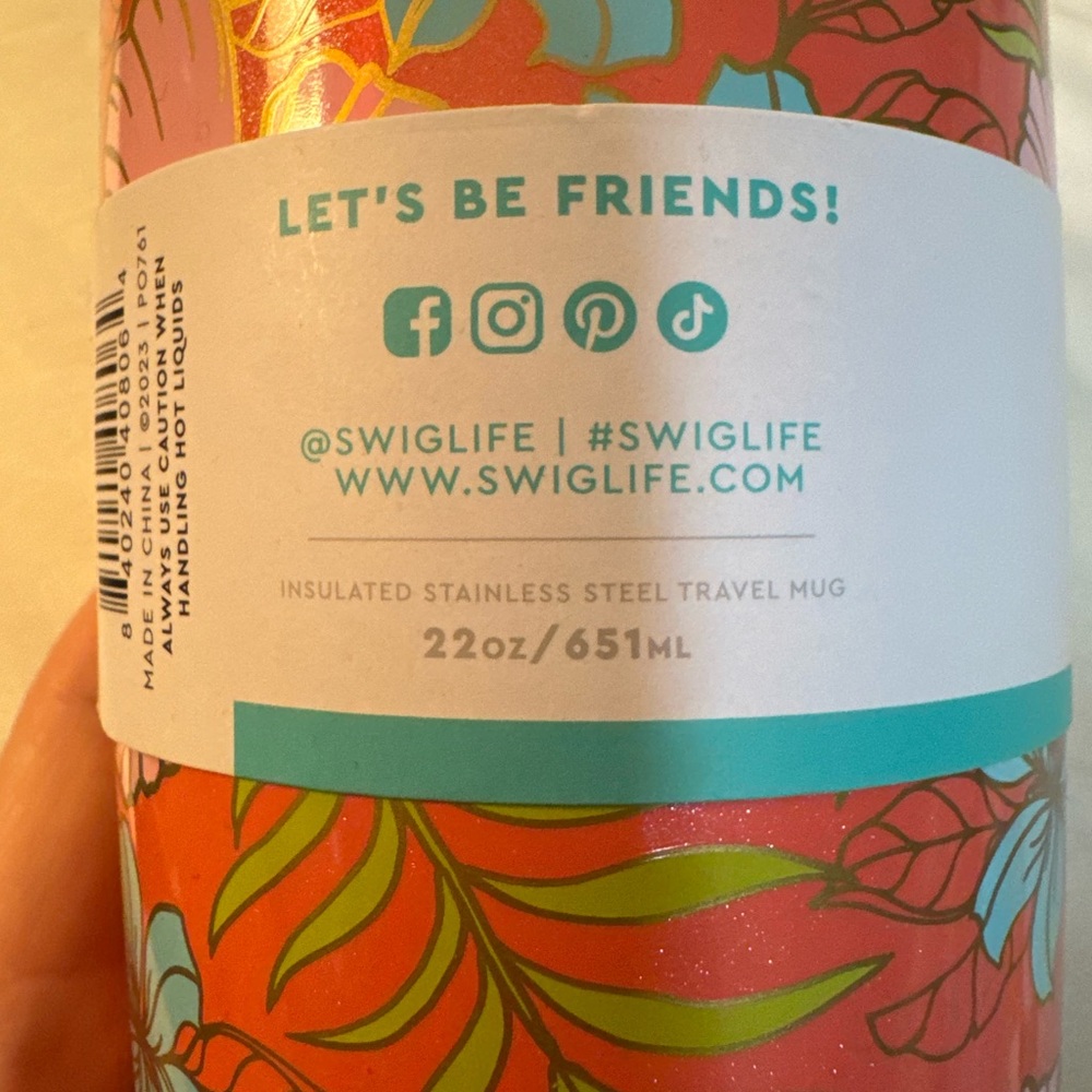 Swig Life Aloha travel tumbler - Picture 4 of 4